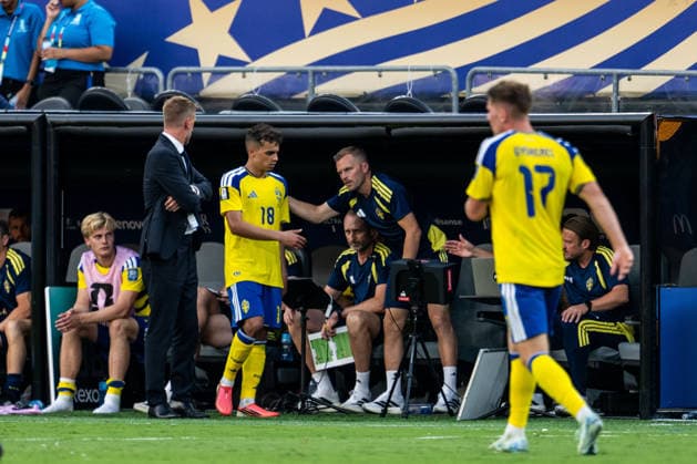 260630 Yasin Ayari of Sweden during the FIFA World Cup, WM, Weltmeisterschaft, Fussball 2026 round of 32 football match between France and Sweden on June 30, 2026 in New Jersey. Photo: Petter Arvidson BILDBYRAN kod PA PA1270 fotboll football soccer fotball vm fotbolls-vm fotball-vm fotbolls-vm 2026 fifa world cup 2026 sverige sweden sverige a bbeng frankrike france round of 32 16-delsfinal *** June 30, 2026: Yasin Ayari of Sweden during the FIFA World Cup 2026 Round of 32 soccer match between France and Sweden on June 30, 2026 in New Jersey. Photo by Petter Arvidson, BILDBYRAN, code PA PA1270. soccer, football, World Cup, 2026 FIFA World Cup, Sweden, Sweden national team, Francekrike france round of 32 round of 16  Copyright: PETTERxARVIDSON BB260630PA221
