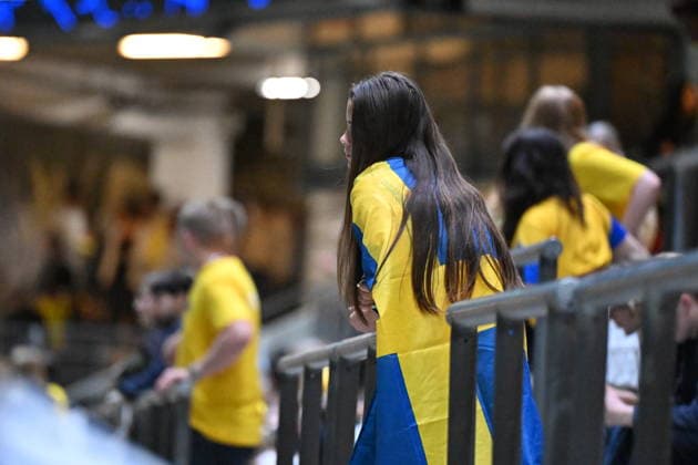 GOTHENBURG, SWEDEN 20260630 Football fans watch the round of 16 match between France and Sweden in the World Cup on a big screen at Ullevi. GÖTEBORG SWEDEN x9200x *** GOTHENBURG, SWEDEN 20260630 Soccer fans watch the Round of 16 match between France and Sweden in the World Cup on a big screen at Ullevi GÖTEBORG SWEDEN x9200x  Copyright: xHannaxBrunlöf TTx WORLD CUP FANS ULLEVI