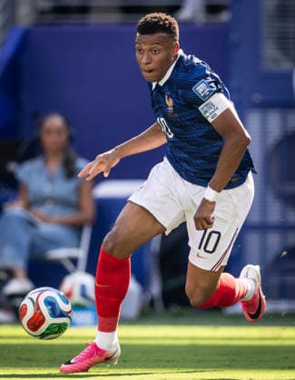 Kylian Mbappe of France runs with the ball during the FIFA Men’s World Cup 2026 round of 32 football match between France and Sweden at New York New Jersey Stadium, in East Rutherford on June 30th 2026 (Photo by Ricardo Nogueira SPP)  Copyright: xRicardoxNogueira SPPx Sportspressphoto_SPR181450