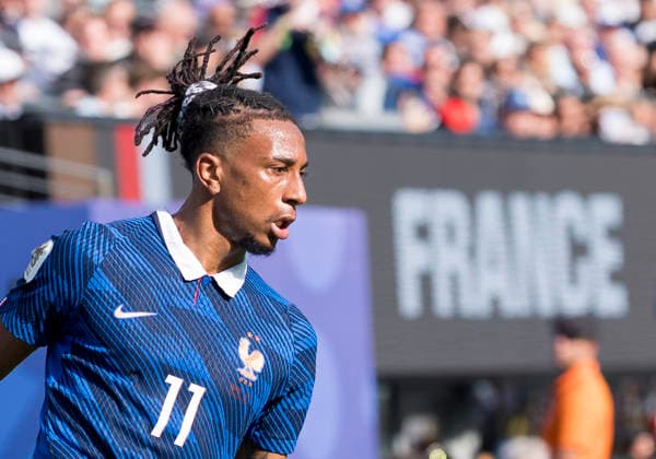 Einzelbild, Single image: Michael Olise (France, 11) FIFA World Cup, WM, Weltmeisterschaft, Fussball 2026: Frankreich vs Schweden 30 June 2026, FIFA World Cup 2026: Frankreich vs Schweden (Round of 32) at New York New Jersey Stadium in East Rutherford, New Jersey, USA. *** Single image: Michael Olise, France, 11, FIFA World Cup 2026: France vs. Sweden, June 30, 2026; FIFA World Cup 2026: France vs. Sweden, Round of 32, at New York New Jersey Stadium in East Rutherford, New Jersey, USA Copyright: HMBxMedia xMarcoxBader