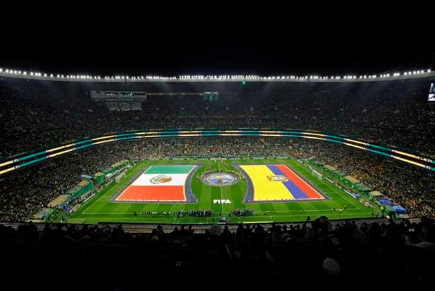 June 30, 2026, Mexico City, Mexico City, Mexico: Mexico City Stadium ahead of the match between Mexico and Ecuador for the round of 32 the FIFA World Cup, WM, Weltmeisterschaft, Fussball 2026, at Mexico City Stadium, in Mexico City, Mexico on June 30. 2026. Photo: DiaEsportivo Mexico City Mexico - ZUMAh208 20260630_zsp_h208_017 Copyright: xHeulerxAndreyx