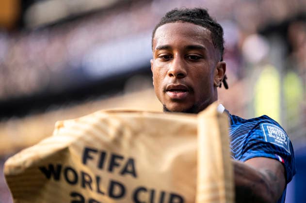 FOOTBALL : France vs Sweden - Coupe du Monde de la FIFA 2026. New York New Jersey Stadium, East Rutherford, New Jersey, Etats-Unis. 30 06 2026. Michael Olise 11 (France)  Copyright: xx