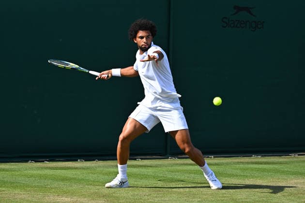 2026 Wimbledon - Arthur Fils Arthur Fils (FRA) during his first round match at the 2025 Wimbledon Tennis Championships at the AELTC in London, GREAT BRITAIN, on JuNE 30, 2026. Photo by Corinne Dubreuil ABACAPRESS.COM London  Copyright: xDubreuilxCorinne ABACAx