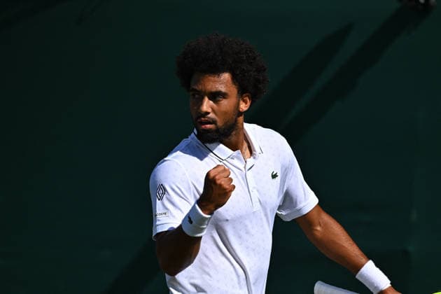 2026 Wimbledon - Arthur Fils Arthur Fils (FRA) during his first round match at the 2025 Wimbledon Tennis Championships at the AELTC in London, GREAT BRITAIN, on JuNE 30, 2026. Photo by Corinne Dubreuil ABACAPRESS.COM London  Copyright: xDubreuilxCorinne ABACAx