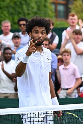 2026 Wimbledon - Arthur Fils Arthur Fils (FRA) during his first round match at the 2025 Wimbledon Tennis Championships at the AELTC in London, GREAT BRITAIN, on JuNE 30, 2026. Photo by Corinne Dubreuil ABACAPRESS.COM London  Copyright: xDubreuilxCorinne ABACAx