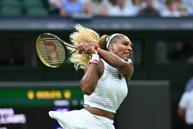 2026 Wimbledon - Serena Williams Serena Williams (USA) during her first round match at the 2025 Wimbledon Tennis Championships at the AELTC in London, GREAT BRITAIN, on JuNE 30, 2026. Photo by Corinne Dubreuil ABACAPRESS.COM London  Copyright: xDubreuilxCorinne ABACAx