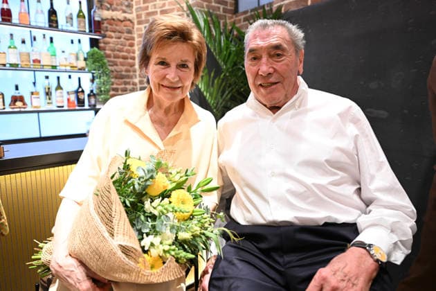 Eddy Merckx - Top Time Breitling Brussels, 30 06 2026 : Breitling pays tribute to Belgian cycling legend Eddy Merckx with a watch inspired by an era when the chronograph accompanied not only pilots and adventurers, but also road champions. Pix : Claudine Acou , Eddy Merckx . Credit : Peter De Smedt CC . Brussels Belgium  Copyright: xContentxCurationx PeterxDexSmedtx xCCx