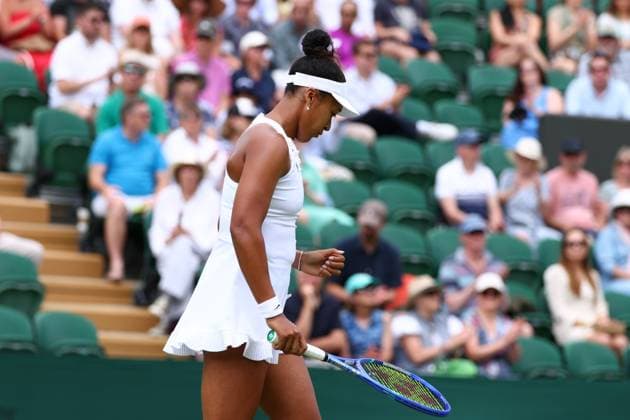 Naomi Osaka during her second round match Wimbledon Tennis Championships, Day 3, The All England Lawn Tennis and Croquet Club, London, UK - 01 Jul 2026London The All England Lawn Tennis and United Kingdom  Copyright: xKieranxMcManus Shutterstockx 16970334q