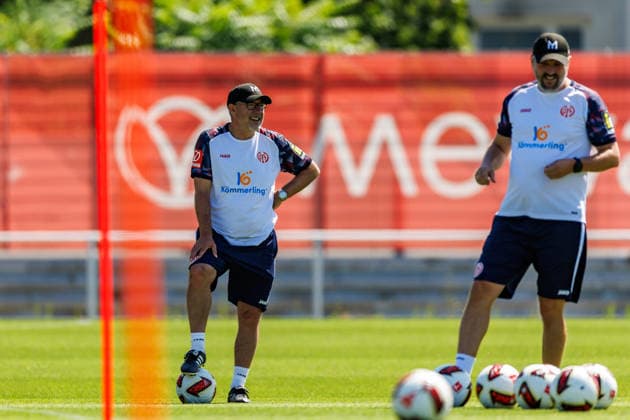 1. FSV Mainz 05, Auftakttraining, 01.07.2026 Head Coach Urs Fischer (1. FSV Mainz 05) Auftakttraining der Herren des 1. FSV Mainz 05 zur Saison 2026 27 der 1. Fussball Bundesliga, Trainingsgelände auf dem Wolfgang Frank Campus, Mainz, 01.07.2026 DFL DFB regulations prohibit any use of photographs as image sequences and or quasi-video. *** 1 FSV Mainz 05, Season-Opening Training Session, July 1, 2026 Head Coach Urs Fischer 1 FSV Mainz 05 Men’s team’s first training session of the 2026–27 1. Bundesliga season, training grounds at the Wolfgang Frank Campus, Mainz, July 1, 2026 DFL DFB regulations prohibit any use of photographs as image sequences and or quasi-video Copyright: xBEAUTIFULxSPORTS Hahnex