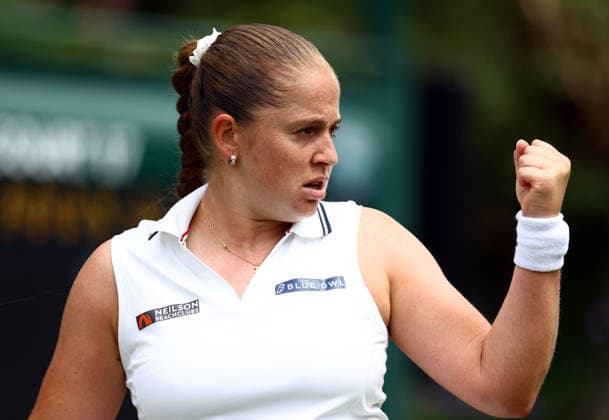 Jelena Ostapenko during her second round match Wimbledon Tennis Championships, Day 3, The All England Lawn Tennis and Croquet Club, London, UK - 01 Jul 2026London The All England Lawn Tennis and United Kingdom  Copyright: xJamesxMarsh Shutterstockx 16970329ai