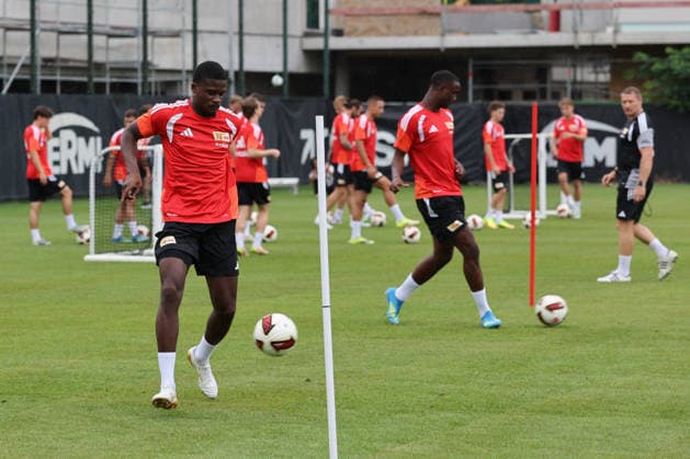 Sport Bilder des Tages BERLIN, DEUTSCHLAND - JULY 1: Training kick-off 1. FC Union Berlin at Training ground at Stadion an der Alten Foersterei on matchday 32 on July 1, 2026 in Berlin, Deutschland. DFB regulations prohibit any use of photographs as image sequences and or quasi video. Berlin Deutschland Copyright: xO.Frankex