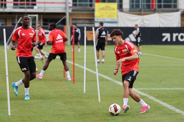BERLIN, DEUTSCHLAND - JULY 1: Training kick-off 1. FC Union Berlin at Training ground at Stadion an der Alten Foersterei on matchday 32 on July 1, 2026 in Berlin, Deutschland. DFB regulations prohibit any use of photographs as image sequences and or quasi video. Berlin Deutschland Copyright: xO.Frankex