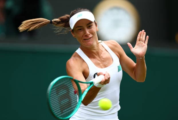 McCartney Kessler during her second round match Wimbledon Tennis Championships, Day 3, The All England Lawn Tennis and Croquet Club, London, UK - 01 Jul 2026London The All England Lawn Tennis and United Kingdom  Copyright: xJamesxMarsh Shutterstockx 16970329cn