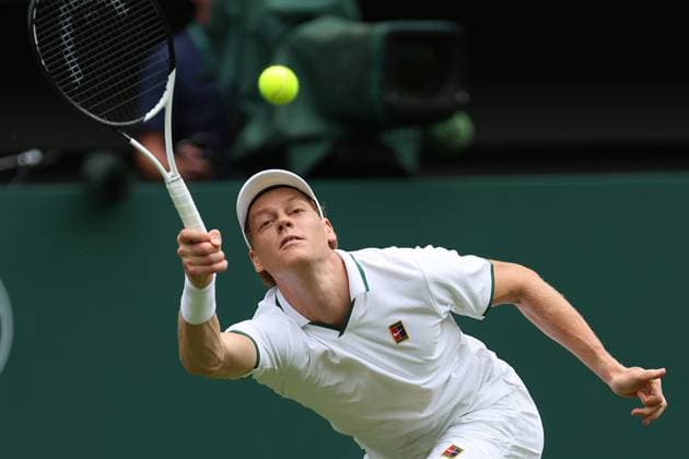 The Championships Wimbledon 2026- DAY 3- 01 07 2026 Great Britain, London, All England Lawn Tennis Club, The Championships Wimbledon 2026 - DAY 3- 01 07 2026 Italian player and n° 1 seed Jannik Sinner (ITA) pictured during his second round against Nuno Borges (POR) in London , All England Lawn Tennis Club at The Championships Wimbledon 2026 LONDON GREAT BRITAIN  Copyright: xMélaniexJeusettex