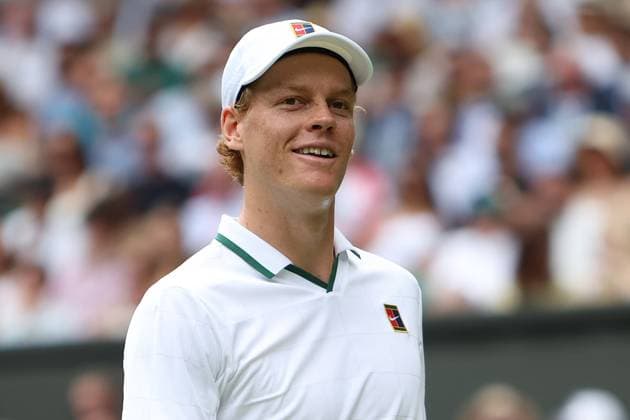 The Championships Wimbledon 2026- DAY 3- 01 07 2026 Great Britain, London, All England Lawn Tennis Club, The Championships Wimbledon 2026 - DAY 3- 01 07 2026 Italian player and n° 1 seed Jannik Sinner (ITA) pictured during his second round against Nuno Borges (POR) in London , All England Lawn Tennis Club at The Championships Wimbledon 2026 LONDON GREAT BRITAIN  Copyright: xMélaniexJeusettex