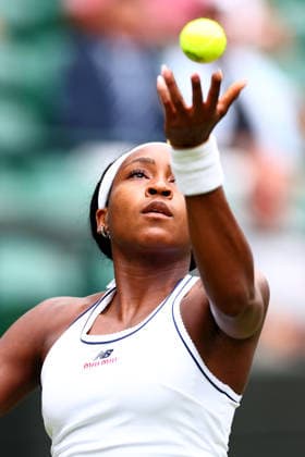 Coco Gauff during her second round match Wimbledon Tennis Championships, Day 3, The All England Lawn Tennis and Croquet Club, London, UK - 01 Jul 2026London The All England Lawn Tennis and United Kingdom  Copyright: xJamesxMarsh Shutterstockx 16970329dk