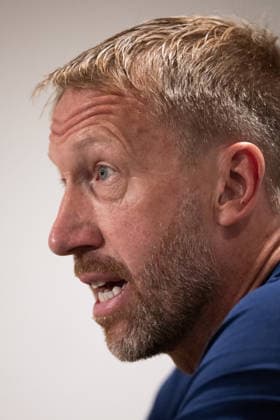 260701 Head coach Graham Potter of the Swedish men s national football team at a press conference, PK, Pressekonferenz during day 21 of the FIFA World Cup, WM, Weltmeisterschaft, Fussball 2026 on July 1, 2026 in Parsippany. Photo: Petter Arvidson BILDBYRAN kod PA PA1271 fotboll football soccer fotball vm fotbolls-vm fotball-vm fotbolls-vm 2026 fifa world cup 2026 presskonferens press conference sverige sweden sverige a day 21 bbeng *** July 1, 2026: Head coach Graham Potter of the Swedish men’s national soccer team at a press conference on Day 21 of the 2026 FIFA World Cup, 2026 in Parsippany. Photo by Petter Arvidson, BILDBYRAN. Code: PA PA1271. soccer, football, fotball, World Cup, FIFA World Cup 2026, press conference, Sweden,Sweden on day 21 bbeng  Copyright: PETTERxARVIDSON BB260701PA010