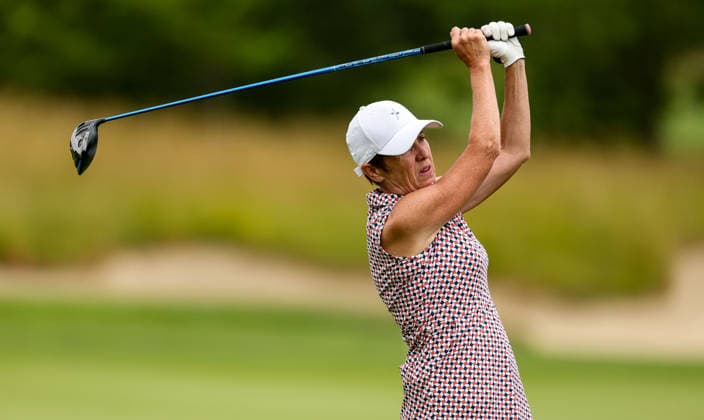 REPRO FREE *PRESS RELEASE NO REPRODUCTION FEE* EDITORIAL USE ONLY Irish Senior Women s Open Championship & Irish Senior Men s Amateur Close Championship, Dun Laoghaire Golf Club, Dublin 1 7 2026 Eleanor Brazill Eleanor Brazill 1 7 2026  Copyright: xx NE1L8874
