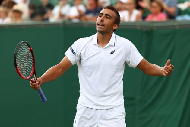 Daniel Merida Aguilar during his second round match Wimbledon Tennis Championships, Day 3, The All England Lawn Tennis and Croquet Club, London, UK - 01 Jul 2026London The All England Lawn Tennis and United Kingdom  Copyright: xKieranxMcManus Shutterstockx 16970334cb