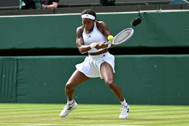Wimbledon Tennis Championships 2026 - Day 3 LONDON, UNITED KINGDOM - JULY 1: Coco Gauff of the United States plays against Solana Sierra of Argentina during the women s singles second-round match on day three of the Wimbledon Tennis Championships at the All England Lawn Tennis and Croquet Club in London, United Kingdom, on July 1, 2026. Ray Tang Anadolu London United Kingdom. Editorial use only. Please get in touch for any other usage.  Copyright: x2026xAnadoluxRayxTangx