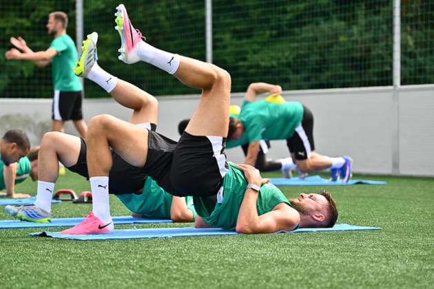 Football, 2nd Bundesliga, SpVgg Greuther Fürth, Training
