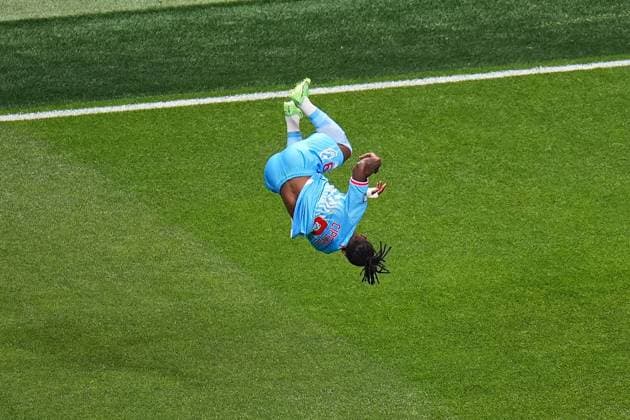 Brian Cipenga of DR Congo celebrates scoring the opening goal for their side England v DR Congo, 2026 FIFA World Cup, WM, Weltmeisterschaft, Fussball Group of 32, Football, Atlanta Stadium, Atlanta, Georgia, USA - 01 Jul 2026Atlanta Mercedes-Benz Stadium Georgia (GA) United States of America  Copyright: xIsmaelxAdnan Shutterstockx 16970376i