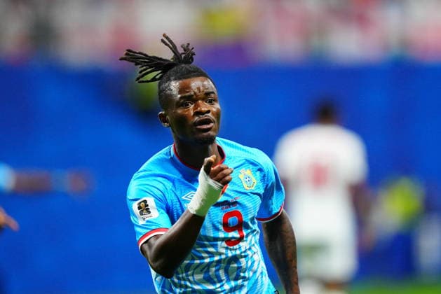England v DR Congo - FIFA World Cup, WM, Weltmeisterschaft, Fussball 2026 - Round of 32 ATLANTA, USA - JULY 1: Brian Cipenga (9) of DR Congo celebrates after scoring a goal during 2026 FIFA World Cup Round of 32 match between England and DR Congo at Mercedes-Benz Stadium (Atlanta Stadium) in Atlanta, Georgia, United States on July 1, 2026. Evrim Aydin Anadolu Georgia United States. Editorial use only. Please get in touch for any other usage.  Copyright: x2026xAnadoluxEvrimxAydinx