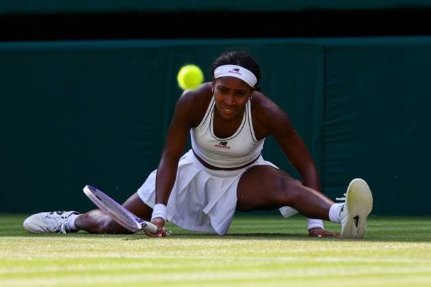 Coco Gauff during her second round match Wimbledon Tennis Championships, Day 3, The All England Lawn Tennis and Croquet Club, London, UK - 01 Jul 2026London The All England Lawn Tennis and United Kingdom  Copyright: xKieranxMcManus Shutterstockx 16970334cr