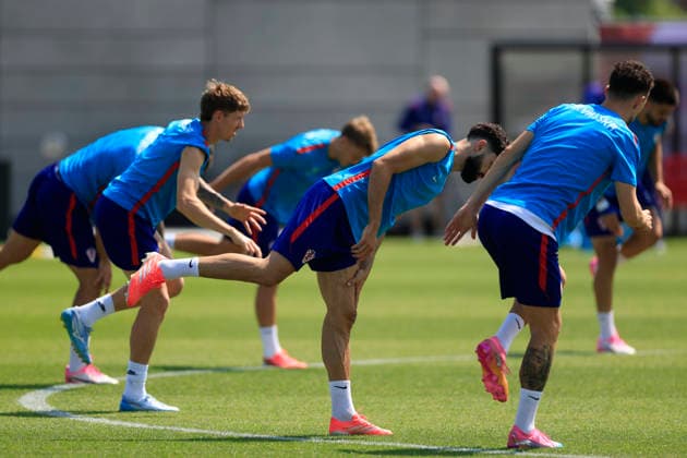 Football, 2026 FIFA World Cup, Croatia national team, training