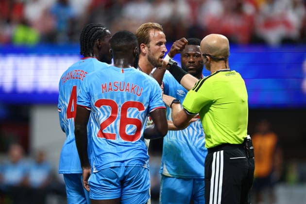 FIFA World Cup, WM, Weltmeisterschaft, Fussball 2026: England v DR Congo ATLANTA, USA - 1st July 2026: Harry Kane of England after not being awarded a penalty during the FIFA World Cup 2026 Round of 32 match between England and DR Congo at Atlanta Stadium Atlanta Atlanta Stadium United States of America Copyright: xCraigxMercerx xPeakxActionxPhotosx