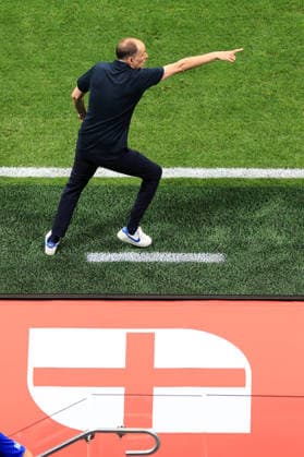 Football - FIFA World Cup, WM, Weltmeisterschaft, Fussball - Round of 32 - Round of 32 - England v DR Congo 1st July 2026 - FIFA World Cup - Round of 32 - England v DR Congo - England manager Thomas Tuchel - Photo: Simon Stacpoole Offside. Atlanta USA *** Fußball – FIFA-Weltmeisterschaft – Runde der letzten 32 – Runde der letzten 32 – England gegen DR Kongo – 1. Juli 2026 – FIFA-Weltmeisterschaft – Runde der letzten 32 – England gegen DR Kongo – Englands Trainer Thomas Tuchel – Foto: Simon Stacpoole – Offside – Atlanta, USA  Copyright: xSimonxStacpoolexOffside