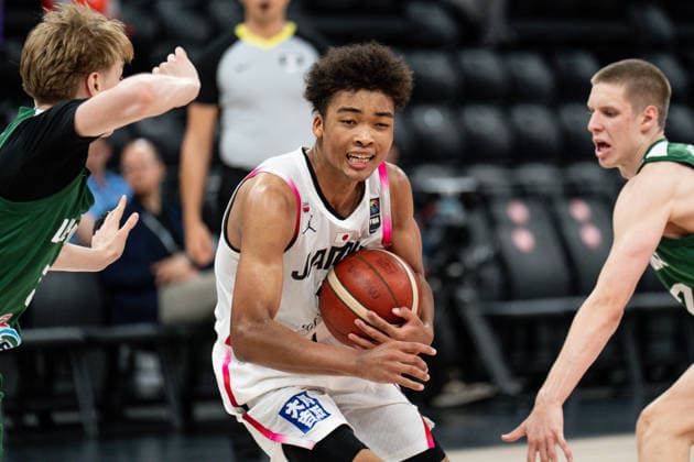 Japan v Lithuania - Round of 16 - FIBA U17, U 17 Basketball World Cup 2026 Goodluckchinedu Ihetu of Japan competes during the FIBA U17 Basketball World Cup Round of 16 game between Japan and Lithuania at BDC Main Venue in Istanbul, Turkey, on July 1, 2026. Istanbul Istanbul Turkey  Copyright: xYagizxGurtugx originalFilename:gurtug-japanvli260701_npNNm.jpg