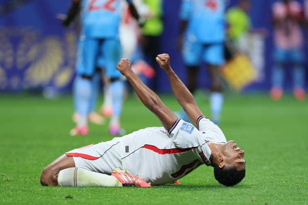 England v Congo DR: Round Of 32 - FIFA World Cup, WM, Weltmeisterschaft, Fussball 2026 Jude Bellingham of England celebrates 2nd goal during the FIFA World Cup 2026 Round Of 32 match between England and Congo DR at Atlanta Stadium on July 1, 2026 in Atlanta, United States. Atlanta Atlanta Stadium GA United States Copyright: xAllstarxPicturexLibraryxLtdx