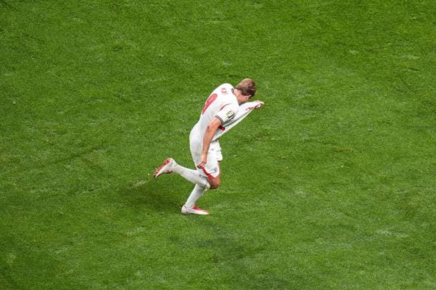 Harry Kane of England celebrates scoring a goal for their side to make it 2-1 England v DR Congo, 2026 FIFA World Cup, WM, Weltmeisterschaft, Fussball Group of 32, Football, Atlanta Stadium, Atlanta, Georgia, USA - 01 Jul 2026Atlanta Mercedes-Benz Stadium Georgia (GA) United States of America  Copyright: xIsmaelxAdnan Shutterstockx 16970376bp
