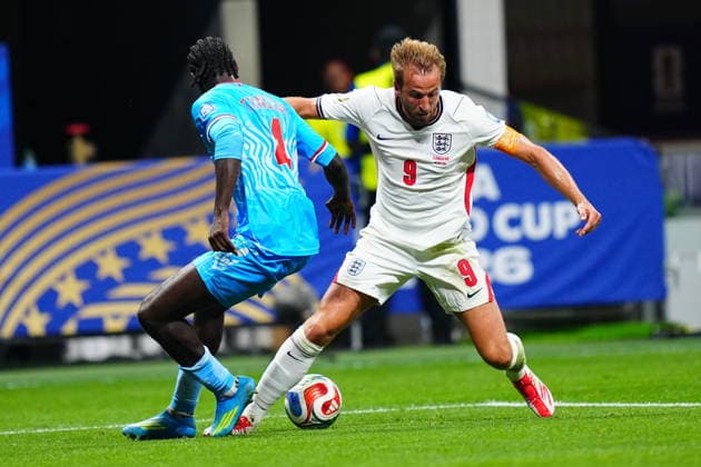 England v DR Congo - FIFA World Cup, WM, Weltmeisterschaft, Fussball 2026 - Round of 32 ATLANTA, USA - JULY 1: Harry Kane of England in action during 2026 FIFA World Cup Round of 32 match between England and DR Congo at Mercedes-Benz Stadium (Atlanta Stadium) in Atlanta, Georgia, United States on July 1, 2026. Evrim Aydin Anadolu Georgia United States. Editorial use only. Please get in touch for any other usage.  Copyright: x2026xAnadoluxEvrimxAydinx
