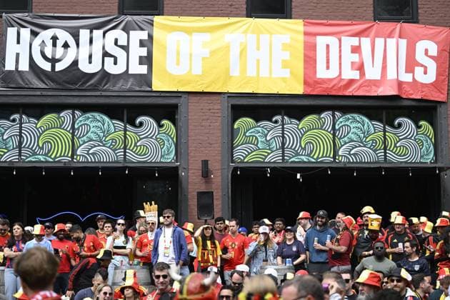 Belgium vs Senegal - 2026 FIFA World Cup, WM, Weltmeisterschaft, Fussball SEATTLE, USA - JULY 01 : Supporters and fans before the FIFA World Cup 2026 Round of 32 match between Belgium and Senegal at the Lumen Field stadium on July 01, 2026 in Seattle, USA, 15 06 2026 Seattle United States of America  Copyright: xNicoxVereeckenx