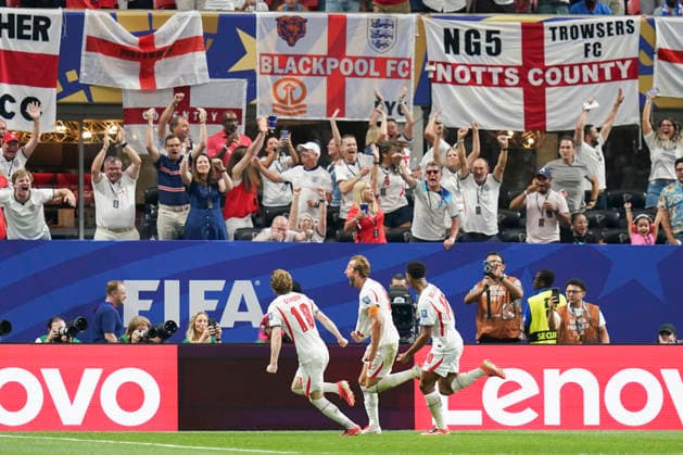 England v DR Congo, FIFA World Cup, WM, Weltmeisterschaft, Fussball 2026 England forward Harry Kane (9) scores a GOAL 1-0 during the England v DR Congo FIFA WORLD CUP 2026 Last 32 match at Atlanta Stadium, Atlanta, United States on 1 July 2026 Credit: Eleanor Hoad Every Second Media Editorial use only. All images are copyright Every Second Media Limited. No images may be reproduced without prior permission. Copyright: xIMAGO EveryxSecondxMediax ESM-2064-0031 EleanorxHoadx xEveryxSecondxMediax