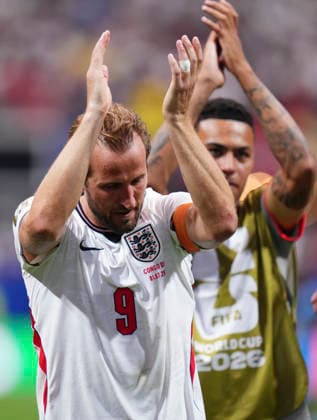 July 1, 2026, Atlanta, Georgia, United States: Harry Kane of England celebrates the victory during the FIFA World Cup, WM, Weltmeisterschaft, Fussball 2026 Round Of 32 match between England and Congo DR at Atlanta Stadium on July 1, 2026 in Atlanta, United States. England V Congo DR: Round Of 32 - FIFA World Cup 2026  - ZUMAa181 20260701_zaa_a181_068 Copyright: xJosexBretonx