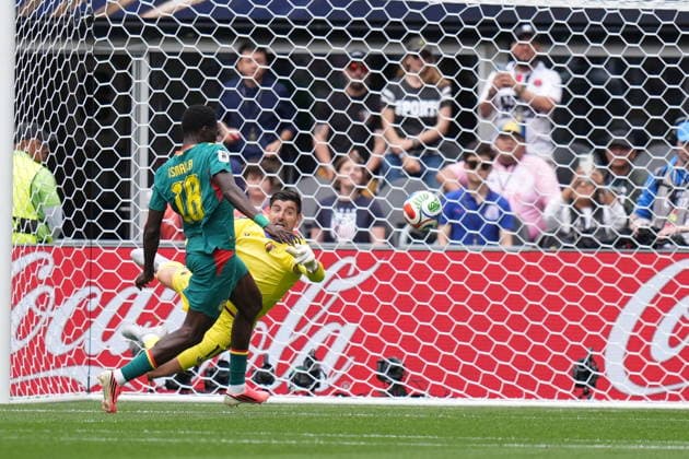 Belgium v Senegal - FIFA World Cup, WM, Weltmeisterschaft, Fussball 2026 - Round of 32 SEATTLE, USA - JULY 01: Ismaila Sarr (18) of Senegal in action during the 2026 FIFA World Cup Round of 32 match between Belgium and Senegal at Lumen Field (Seattle Stadium) in Seattle, Washington, United States on July 01, 2026. Ercin Erturk Anadolu Washington United States. Editorial use only. Please get in touch for any other usage.  Copyright: x2026xAnadoluxErcinxErturkx