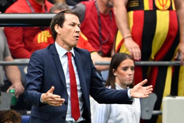 Belgium vs Senegal - 2026 FIFA World Cup, WM, Weltmeisterschaft, Fussball SEATTLE, USA - JULY 01 : Garcia Rudi head coach of Belgium during the FIFA World Cup 2026 Round of 32 match between Belgium and Senegal at the Lumen Field stadium on July 01, 2026 in Seattle, USA, 01 07 2026 Seattle United States of America  Copyright: xNicoxVereeckenx