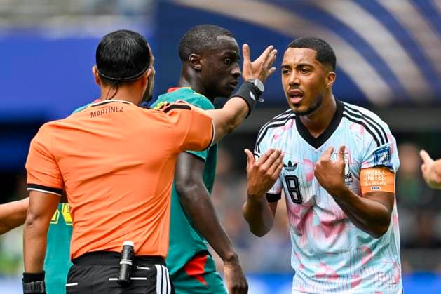 Belgium vs Senegal - 2026 FIFA World Cup, WM, Weltmeisterschaft, Fussball SEATTLE, USA - JULY 01 : Tielemans Youri midfielder of Belgium during the FIFA World Cup 2026 Round of 32 match between Belgium and Senegal at the Lumen Field stadium on July 01, 2026 in Seattle, USA, 01 07 2026 Seattle United States of America  Copyright: xNicoxVereeckenx