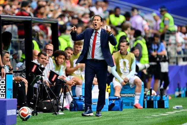Belgium vs Senegal - 2026 FIFA World Cup, WM, Weltmeisterschaft, Fussball SEATTLE, USA - JULY 01 : Garcia Rudi head coach of Belgium during the FIFA World Cup 2026 Round of 32 match between Belgium and Senegal at the Lumen Field stadium on July 01, 2026 in Seattle, USA, 1 07 2026 Seattle United States of America  Copyright: xJanxDexMeuleneirx