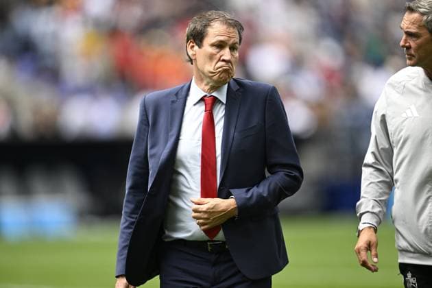 Belgium vs Senegal - 2026 FIFA World Cup, WM, Weltmeisterschaft, Fussball SEATTLE, USA - JULY 01 : Garcia Rudi head coach of Belgium during the FIFA World Cup 2026 Round of 32 match between Belgium and Senegal at the Lumen Field stadium on July 01, 2026 in Seattle, USA, 01 07 2026 Seattle United States of America  Copyright: xNicoxVereeckenx