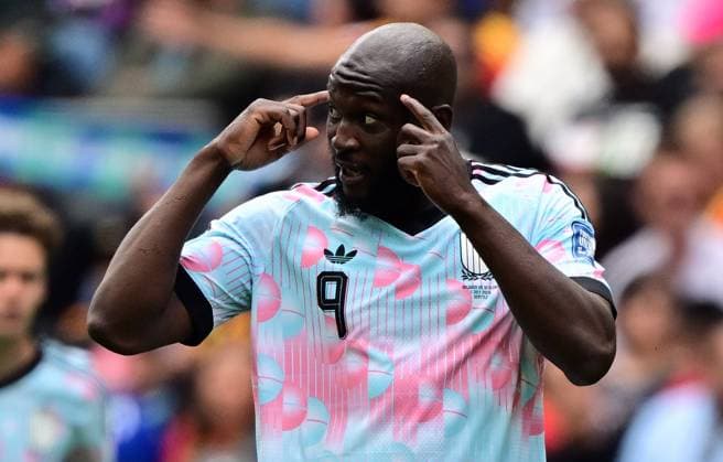 Belgium s Romelu Lukaku pictured during a soccer game between Belgian national team, Nationalteam Red Devils and Senegal, on Wednesday 01 July 2026, at the Seattle Field, in Seattle, a 1 16 finals game in the FIFA World Cup, WM, Weltmeisterschaft, Fussball 2026. DIRKxWAEM  x180121728x
