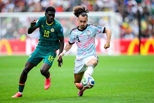 Belgium vs Senegal - 2026 FIFA World Cup, WM, Weltmeisterschaft, Fussball SEATTLE, USA - JULY 01 : Theate Arthur defender of Belgium in action during the FIFA World Cup 2026 Round of 32 match between Belgium and Senegal at the Lumen Field stadium on July 01, 2026 in Seattle, USA, 15 06 2026 Seattle United States of America  Copyright: xNicoxVereeckenx