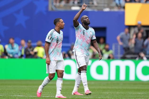 Belgium v Senegal - FIFA World Cup, WM, Weltmeisterschaft, Fussball 2026 - Round of 32 SEATTLE, USA - JULY 01: Romelu Lukaku of Belgium celebrates after scoring a goal during the 2026 FIFA World Cup Round of 32 match between Belgium and Senegal at Lumen Field (Seattle Stadium) in Seattle, Washington, United States on July 01, 2026. Ercin Erturk Anadolu Washington United States. Editorial use only. Please get in touch for any other usage.  Copyright: x2026xAnadoluxErcinxErturkx