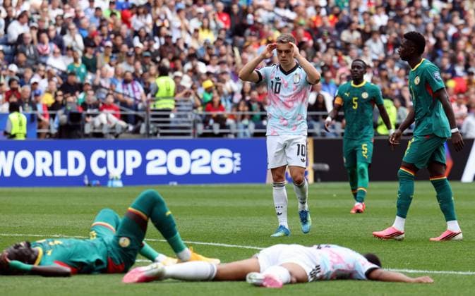 Belgium s Leandro Trossard reacts during a soccer game between Belgian national team, Nationalteam Red Devils and Senegal, on Wednesday 01 July 2026, at the Seattle Field, in Seattle, a 1 16 finals game in the FIFA World Cup, WM, Weltmeisterschaft, Fussball 2026. BRUNOxFAHY  x180122867x