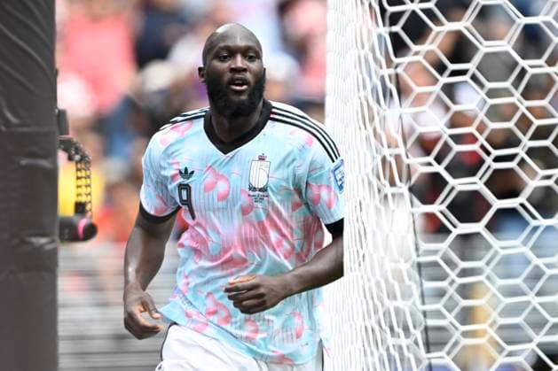 Belgium vs Senegal - 2026 FIFA World Cup, WM, Weltmeisterschaft, Fussball SEATTLE, USA - JULY 01 : Lukaku Romelu forward of Belgium celebrating scoring a goal (2-2) during the FIFA World Cup 2026 Round of 32 match between Belgium and Senegal at the Lumen Field stadium on July 01, 2026 in Seattle, USA, 15 06 2026 Seattle United States of America  Copyright: xNicoxVereeckenx