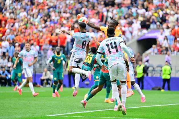 Belgium vs Senegal - 2026 FIFA World Cup, WM, Weltmeisterschaft, Fussball SEATTLE, USA - JULY 01 : Tielemans Youri midfielder of Belgium scores a goal during the FIFA World Cup 2026 Round of 32 match between Belgium and Senegal at the Lumen Field stadium on July 01, 2026 in Seattle, USA, 1 07 2026 Seattle United States of America  Copyright: xJanxDexMeuleneirx