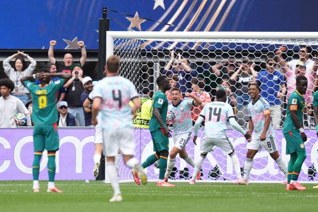 Belgium v Senegal - FIFA World Cup, WM, Weltmeisterschaft, Fussball 2026 - Round of 32 SEATTLE, USA - JULY 01: Youri Tielemans (8) of Belgium celebrates with teammates after scoring a goal during the 2026 FIFA World Cup Round of 32 match between Belgium and Senegal at Lumen Field (Seattle Stadium) in Seattle, Washington, United States on July 01, 2026. Ercin Erturk Anadolu Washington United States. Editorial use only. Please get in touch for any other usage.  Copyright: x2026xAnadoluxErcinxErturkx